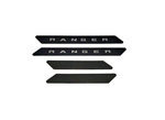 VKB3Z99132A08D - : Black Platinum Sill Plates for Ford Ranger SuperCrew for Ford: Ranger Image
