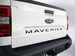 VNZ6Z9942528A - : Black Platinum Tailgate Lettering for Ford Maverick for Ford: Maverick Image