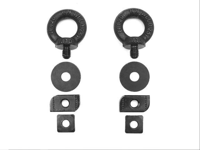 VKB3Z99000A64A - Hauling: Yakima Eye Bolt Tie Downs for T-Slot Bars for Ford: Bronco, Bronco Sport, E-350 Super Duty, E-450 Super Duty, Expedition, F-150, F-250 Super Duty, F-350 Super Duty, F-450 Super Duty, F-550 Super Duty, Maverick, Ranger Image