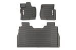ML3Z1613300AA - : All-Weather Floor Mats for Ford F-150 Super Crew with Carpet for Ford: F-150 Image
