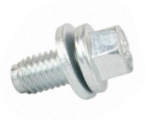 W717103S437 - : Genuine Ford 15-25 Mustang F-150 5.0L 5.2L Pulley Bolt W717103-S437 for Ford Image