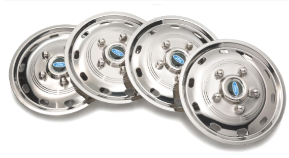 VFK4Z1130B - Wheels: 2015-2018 Ford Wheel Covers Single Rear Wheel for Ford: Transit-150, Transit-250, Transit-350, Transit-350 HD Image