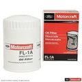 FL1A - Engine: Motorcraftâ„¢ Oil Filter for Ford: Aerostar, Bronco, Bronco II, Country Squire, E-150 Econoline, E-150 Econoline Club Wagon, E-250 Econoline, E-250 Econoline Club Wagon, E-350 Econoline, E-350 Econoline Club Wagon, Econoline Super Duty, Explorer, Explorer Sport, Explorer Sport Trac, F-150, F-250, F-250 HD, F-350, F-Super Duty, LTD, LTD Crown Victoria, Mustang, Ranger, Taurus, Tempo, Thunderbird | Lincoln: Continental, Mark VII, Town Car | Mercury: Capri, Colony Park, Cougar, Grand Marquis, Marquis, Mountaineer, Sable, Topaz Image