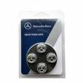 Q6408126 - : Tire Valve Stem Caps - Black for Mercedes-Benz Image