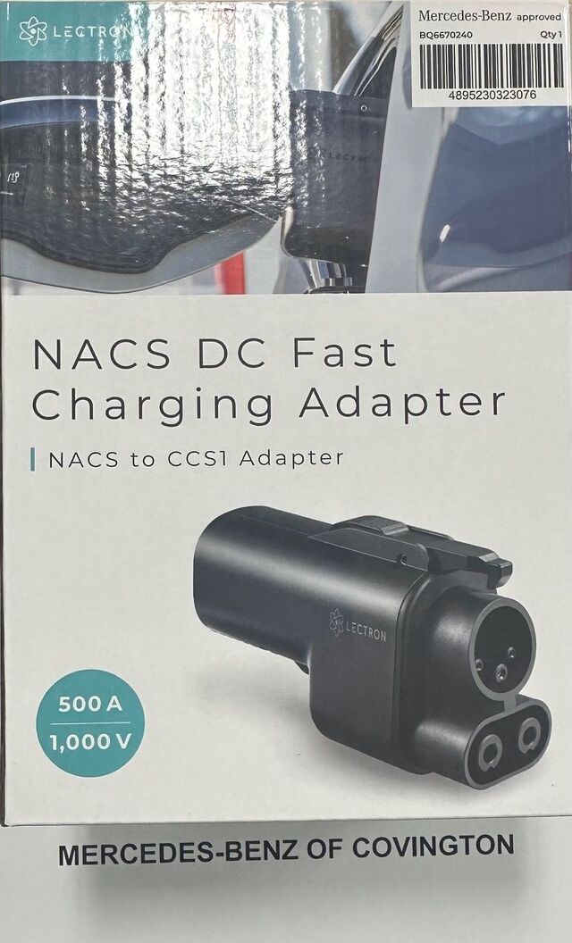 NACS DC FAST CHARGING ADAPTER ( EQ TO ACCESS TESLA CHARGING STATION) Q