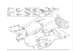 2104767326 - : Hose for Mercedes-Benz Image