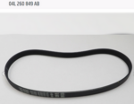 4L260849AB - Cooling System: Serpentine Belt for Volkswagen Image