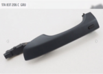 17A837206CGRU - Body: Handle, Outside for Volkswagen Image