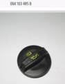 6K103485B - : Filler Cap for Volkswagen: Jetta, Tiguan Image
