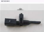 WHT003864C - Brakes: ABS Sensor for Volkswagen: Arteon, e-Golf, Golf, Golf Alltrack, Golf SportWagen, GTI, Jetta Image