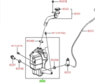 8531506230 - Body: Washer Reservoir for Toyota Image