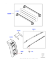 VPLLE0023 - Unclassified: Roof Rack Cross Rail for Land-Rover Image