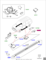 VPLGP0367 - Serviceable Components: Deployable Side Steps, Side Step, Left Side for Land Rover: Range Rover, Range Rover Sport Image