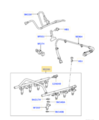 LR002489 - : Fuel Rail for Land Rover: LR3, Range Rover, Range Rover Sport Image