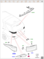 LR173197 - : Lamp - Rear- Sto for Land-Rover Image