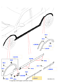 LR190015 - Body: Side Molding for Land Rover: Discovery Sport Image