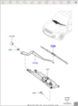 LR076850 - : 2013-2019 Land-Rover Windshield Wiper Blade for Land Rover: Range Rover, Range Rover Sport Image
