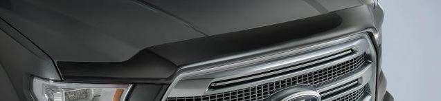 ML3Z16C900A - Exterior: F-150 2021-2026 Hood Deflector - Smoke for Ford Image