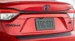 PT9480220002 - : Blackout Emblem Overlays for 2020 Corolla LE for Toyota: Corolla Image