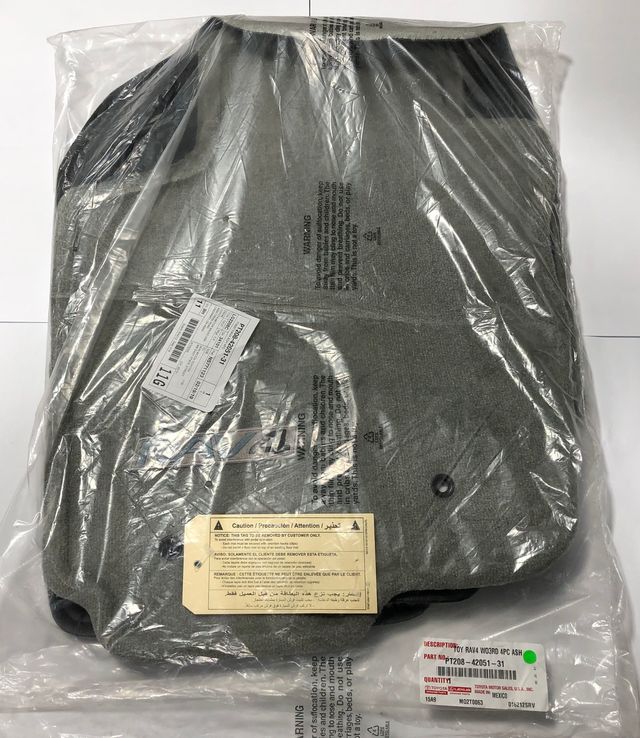 PT2084205131 - Interior: 2006-2012 Toyota Front &amp; Rear Carpet Floor Mats RAV4 for Toyota Image