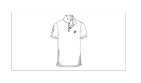 WAP59300S0J - : Porsche Crest Polo - White for Porsche Image