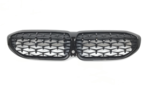 51139448475 - : G20 3 Series M340iX Gloss Black Front Kidney Grille - Park Assist Plus for BMW: M340i, M340i xDrive Image