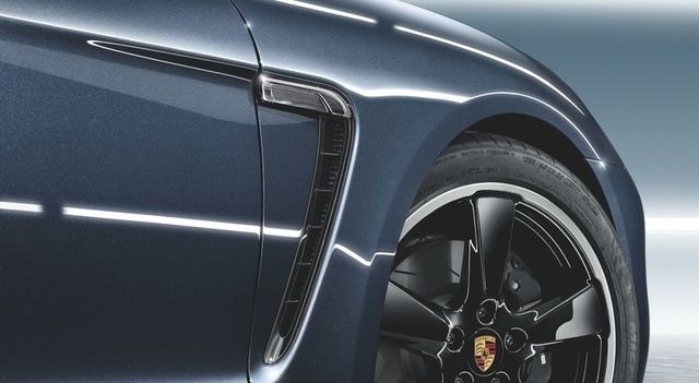 97004480285 - Exterior: 970 Panamera (2014-2016) Air Outlet Grilles - Primed for Porsche Image