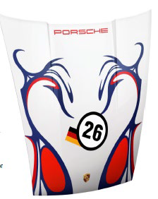 WAP0503070RHBE - : GT1 -98 911 Bonnet for Porsche Image