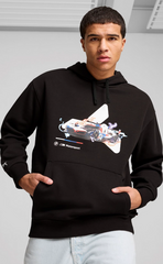 80125B5F370 - : BMW M Motorsport Graphic Puma Hoodie - Black for BMW Image
