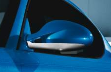 99773199501 - : Matte Aluminum Lower Mirror Trim for Porsche: 911 Image