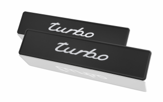 PCG70193010 - : Porsche Classic Sticker Number Plate Set - Turbo for Porsche Image