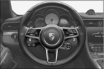 99104440041A34 - Interior: Sports Steering Wheel in Carbon with for Porsche: 718 Boxster, 718 Cayman, 911 Image