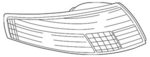 99704490024 - : Tail Lamp - Right for Porsche: 911 Image