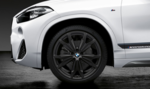 36112459622 - : F39 X2 M Performance 20" Matte Black Style 717M Wheel/Tire Set for BMW Image