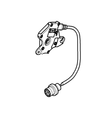 98632561201 - Transmission: Automatic Transmission Gear Position Sensor for Porsche Image