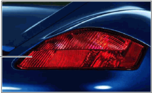 98704490022 - : 987 Boxster/Cayman (2005-2008) Red Rear Tail Light - Right for Porsche: Cayman Image