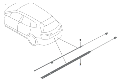 61358494948 - Body: Motion Sensor for BMW: 330e, 330e xDrive, 330i, 330i xDrive, 430i, 430i Gran Coupe, 430i xDrive, 430i xDrive Gran Coupe, 530e, 530e xDrive, 530i, 530i xDrive, 540i, 540i xDrive, i4, iX, M3, M340i, M340i xDrive, M440i, M440i Gran Coupe, M440i xDrive, M440i xDrive Gran Coupe, M5, M550i xDrive, X1, X3, X4 Image