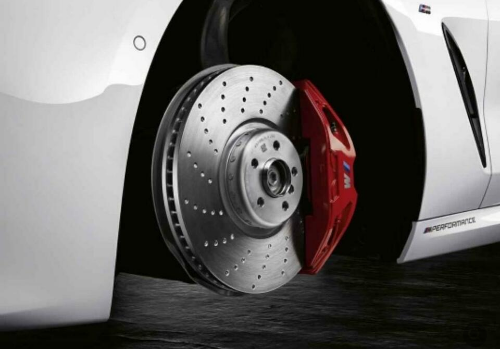 34112458883 - Exterior: G05 X5, G06 X6 M Performance Brake Retrofit Kit for BMW: X5, X6 Image