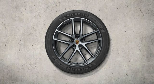 95B044651D - : ​95B-3 Macan (2022+) 20" Macan S Winter Wheel/Tire Set - Dark Titanium (Pirelli) for Porsche Image