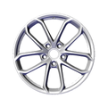 982601025ABOB5 - : Alloy Wheel Platinum, Satin-Matte - 8,5JX20 ET61 for Porsche: 718 Boxster, 718 Cayman, 718 Spyder Image