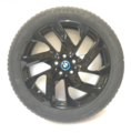 36112455050 - : I01 i3 LCI 19" Style 428 Black Winter Wheel/Tire - 5x19 for BMW Image