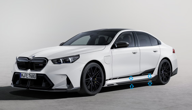 Genuine BMW 51-77-5-A70-D64 | ​G90/G99 M5 M Performance Carbon