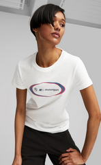 80145B3EBF8 - : BMW Puma M Motorsport Women's Statement Graphic Tee for BMW Image