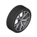 36112471519 - : G05 X5, G06 X6 21" Style 741M Y Spoke Orbit Grey Winter Wheel/Tire - 9.5x21 for BMW: X5 Image