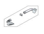18302287154 - : F15 X5 M Performance Tailpipe Tip Set - Chrome for BMW Image