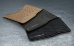 95B04480043OP1 - : 95B Macan (2014+) Rubber All-Weather Floor Mats Set for Porsche: Macan Image