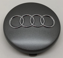 4B06011707ZJ - : Center Cap - Grey Metallic for Audi: A3, A3 Quattro, A4, A4 Quattro, A6, A6 Quattro, A8, A8 Quattro, RS4, S4, S6, S8, TT, TT Quattro Image