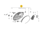 99163122208 - : Xenon Headlight - Right for Porsche Image