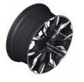 36115A32502 - : 21" Style 954i Aerodynamic Jet Black/Bright Turned Disc Wheel - 8,5Jx21 ET:32 for BMW: 530i, 530i xDrive, 540i xDrive, 550e xDrive, i5, M5 Image
