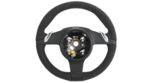 99704440212 - : 987-2 Boxster/Cayman, 997-2 911 (2009-2012) Alcantara Leather Sports Steering Wheel for Porsche Image